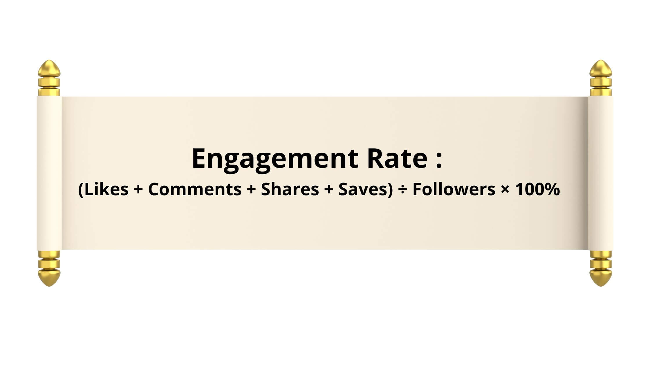 Rumus menghitung Engagement Rate