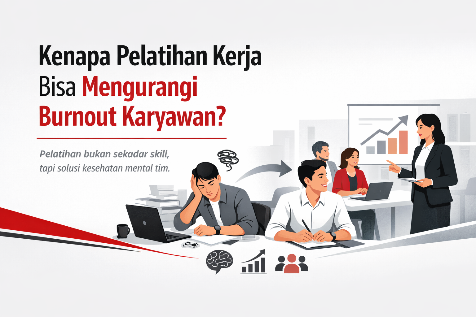 Pelatihan Kerja Bisa Mengurangi Burnout Karyawan