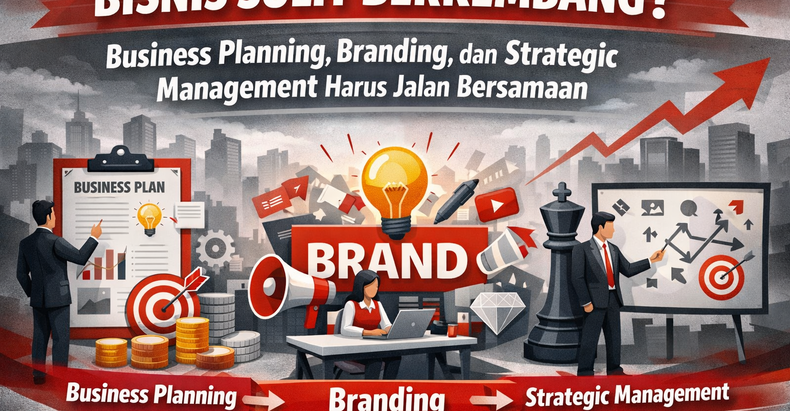 Pelatihan Content Creator: Menyatukan Business Planning, Branding, dan Strategic Management