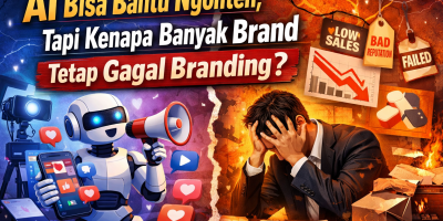 AI Bisa Bantu Ngonten, Tapi Kenapa Banyak Brand Tetap Gagal Branding?