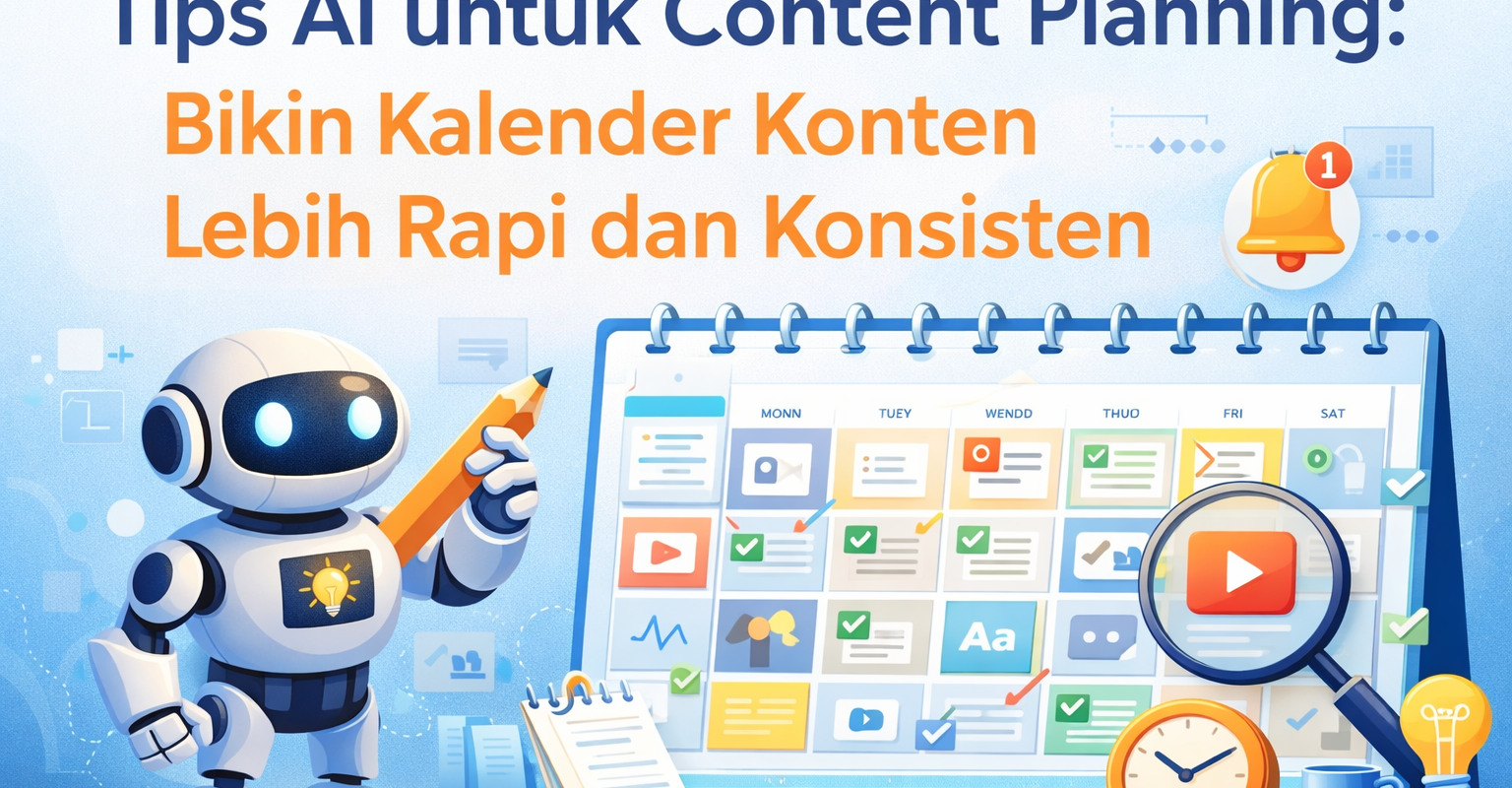 AI Content Planning, Bikin Kalender Konten Lebih Rapi