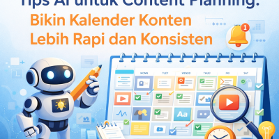 AI Content Planning, Bikin Kalender Konten Lebih Rapi
