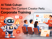 AI Tidak Cukup Tim Content Creator Perlu Corporate Training
