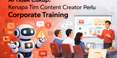 AI Tidak Cukup Tim Content Creator Perlu Corporate Training