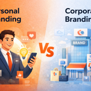 Personal Branding vs Corporate Branding: Apa Bedanya & Kenapa Keduanya Krusial di Digital Marketing 2026