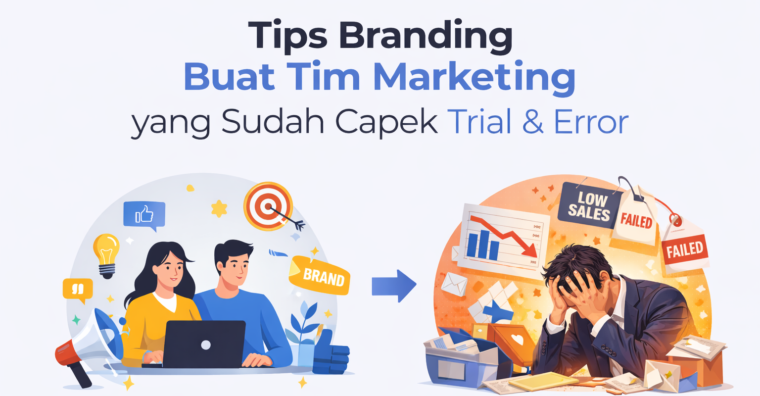 Tips Branding Untuk Tim Marketing Capek Trial & Error Tanpa Hasil