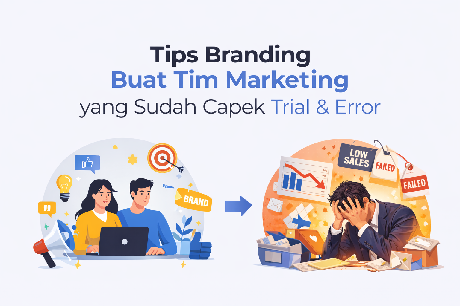 Tips Branding Untuk Tim Marketing Capek Trial & Error Tanpa Hasil
