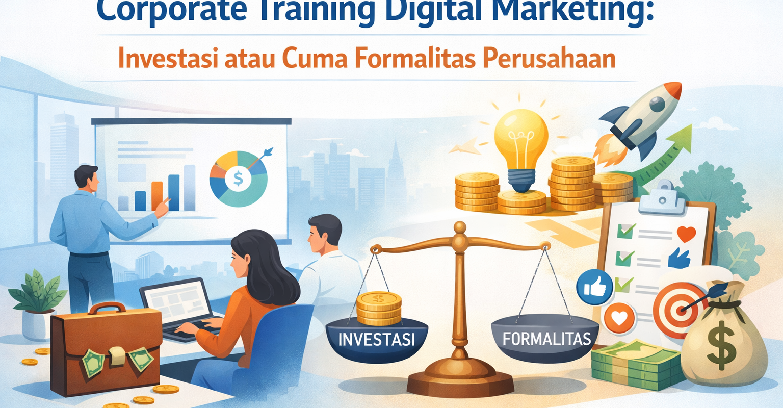 Corporate Training Digital Marketing: Investasi Tim atau Sekadar Formalitas HR?
