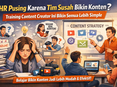 Training Content Creator: Solusi HR Saat Konten Tim Nggak Jalan-Jalan