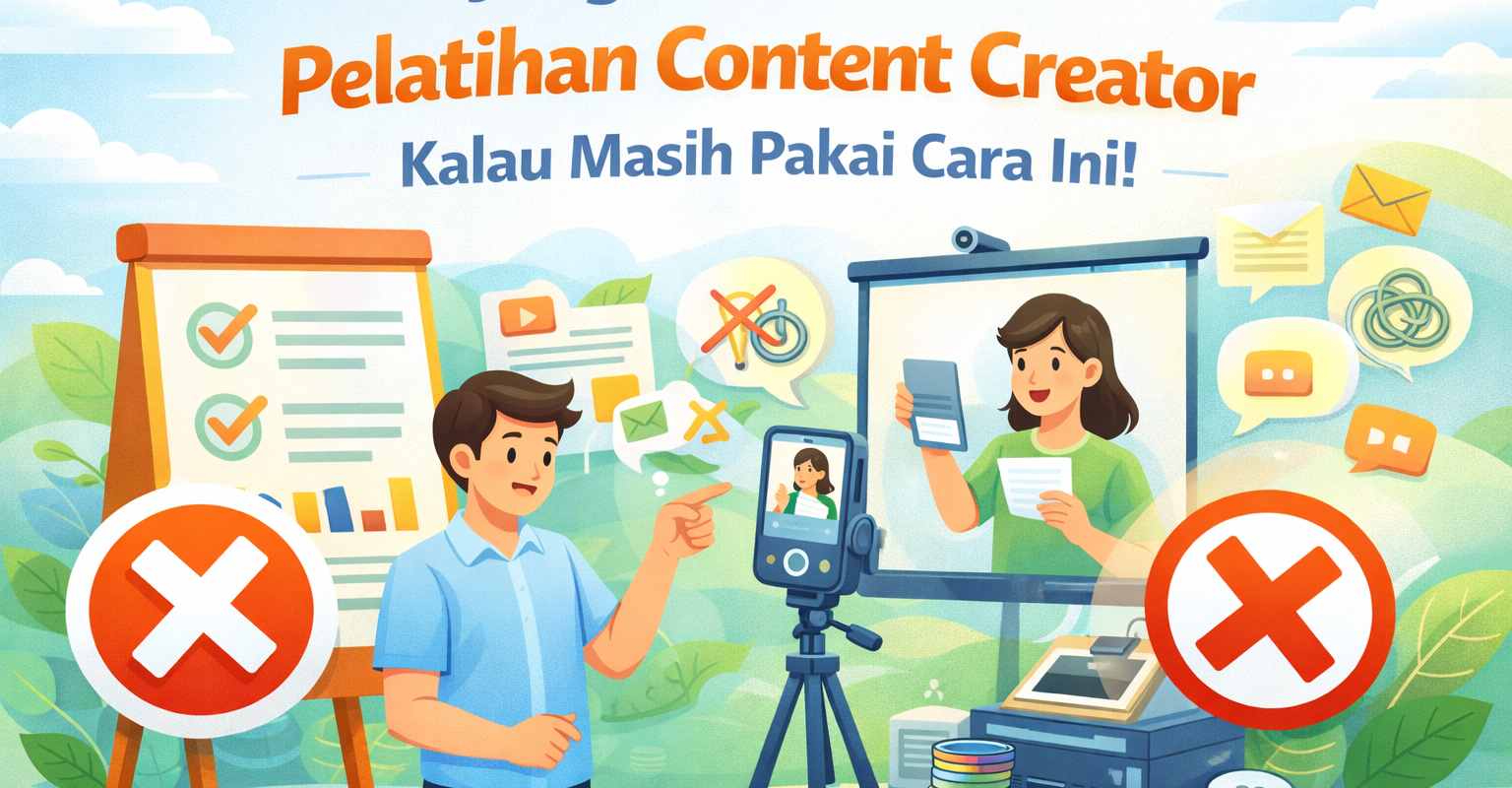 Kenapa Pelatihan Content Creator Sering Gagal?