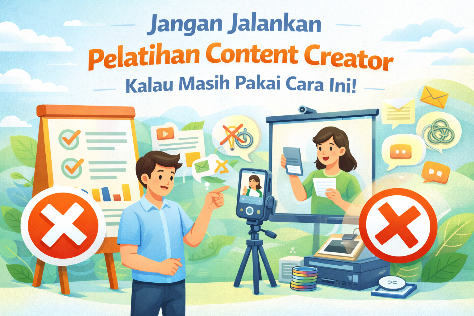 Kenapa Pelatihan Content Creator Sering Gagal?