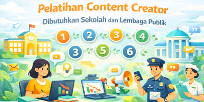 6 Alasan Pelatihan Content Creator Dibutuhkan Sekolah dan Lembaga Publik