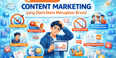 9 Kesalahan Content Marketing yang Diam-Diam Merugikan Brand