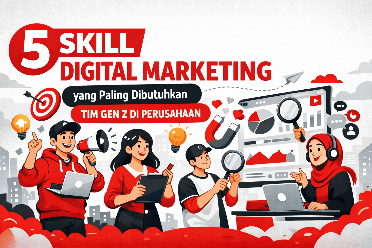 5 Skill Digital Marketing yang Paling Dibutuhkan Tim Gen Z di Perusahaan