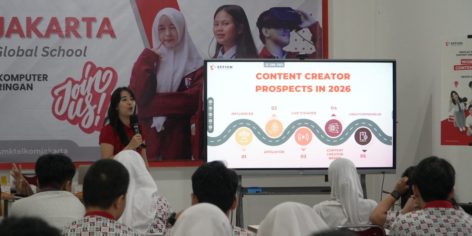 Workshop Content Creator Sekolah