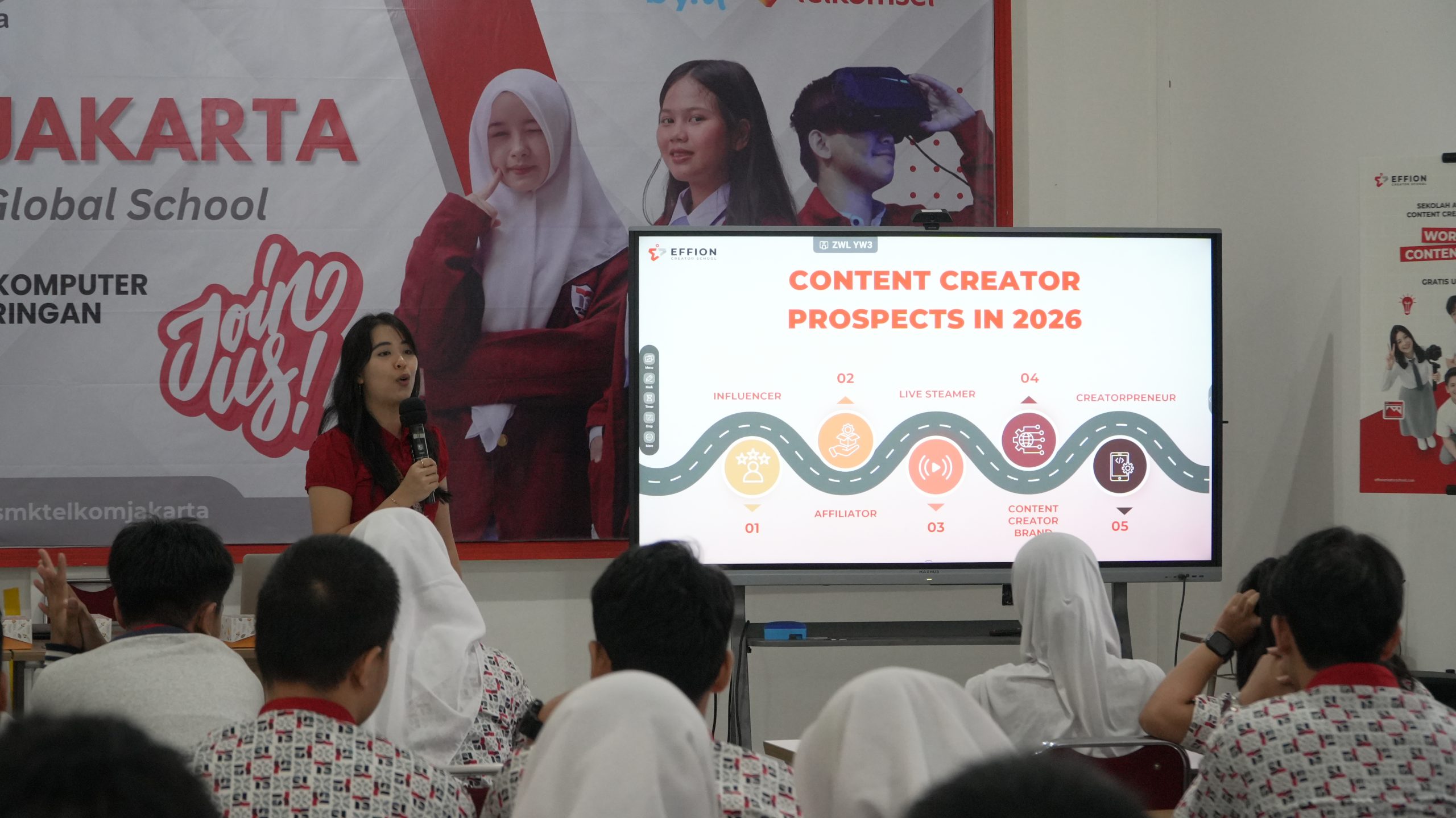 Workshop Content Creator Untuk Sekolah