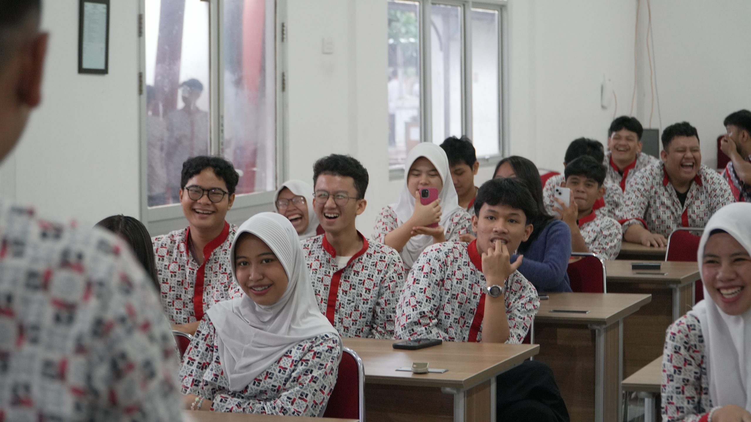 school visit effion creator school