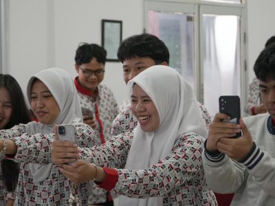 pelatihan content creator siswa