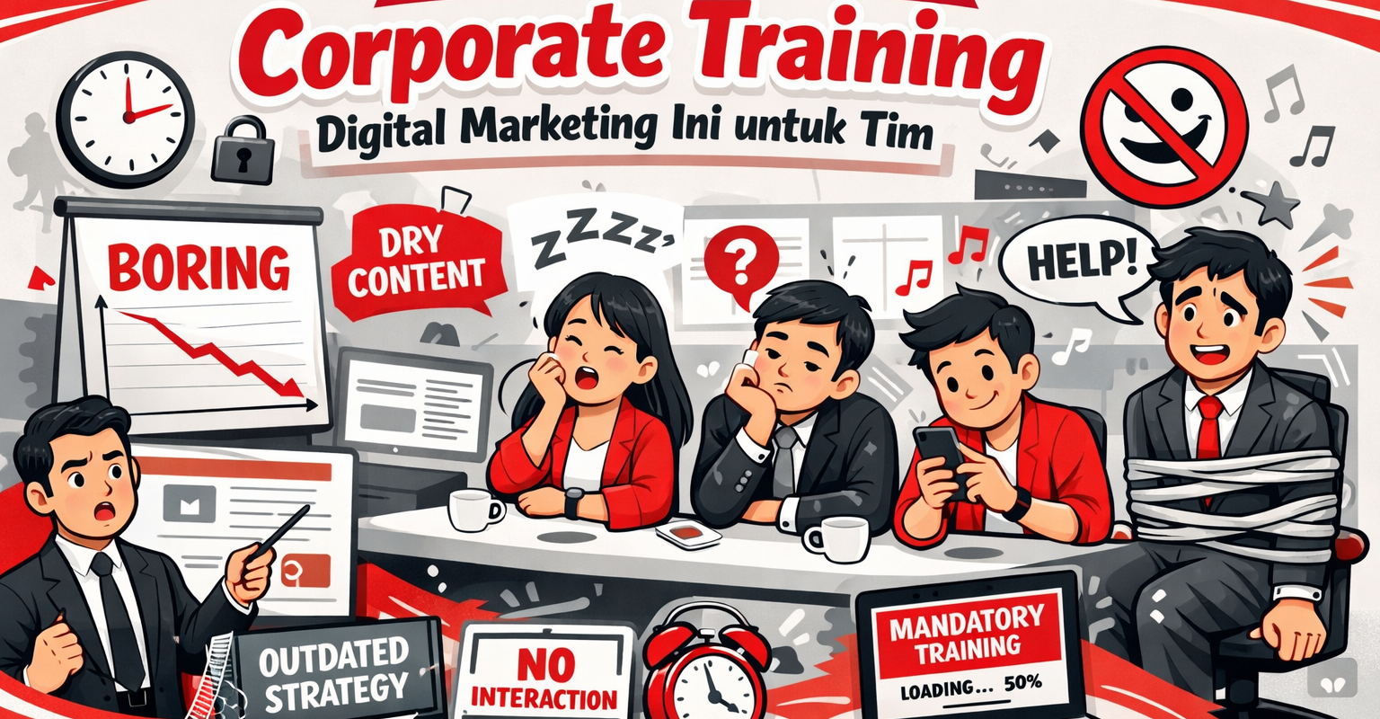 Jangan Pakai Metode Corporate Training Digital Marketing Ini untuk Tim Gen Z