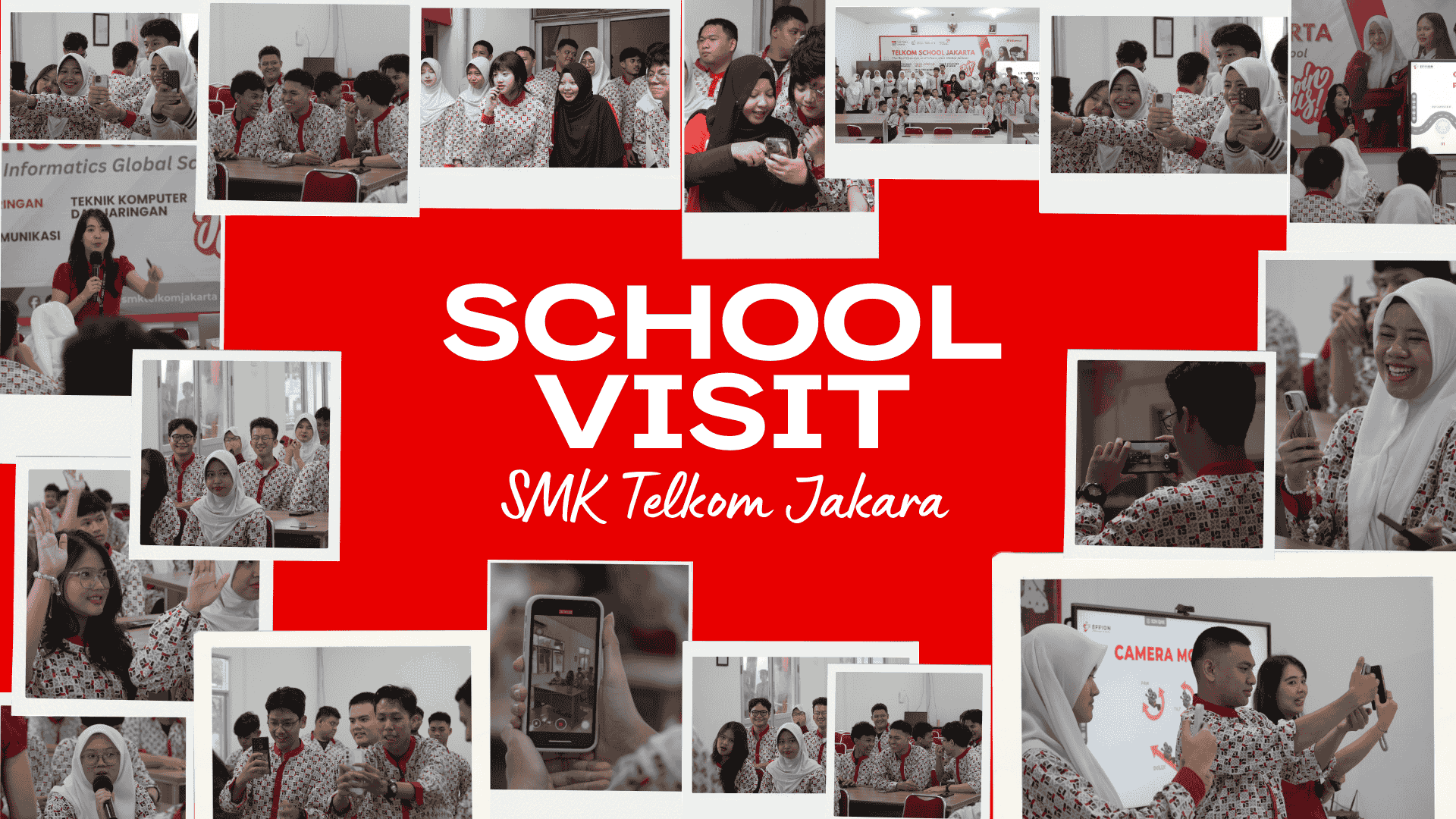 Effion School Visit To SMK Telkom Jakarta