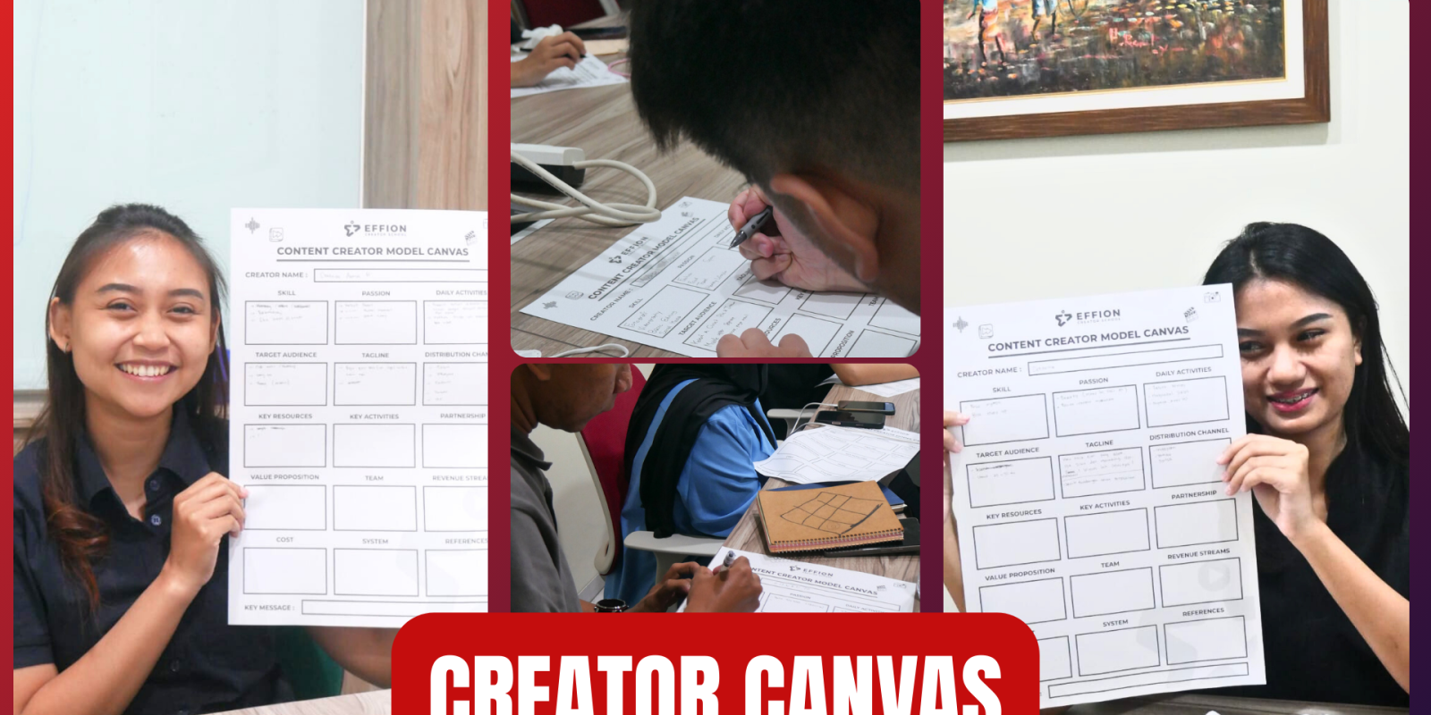 Strategi Branding Digital Wincoss Melalui Creator Canvas
