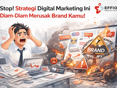 Stop! Strategi Digital Marketing Ini Diam-Diam Merusak Brand Kamu!