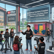 Workshop Content Creator Program Gratis yang Diam-Diam Naikkan Level Sekolah