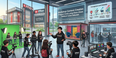 Workshop Content Creator Program Gratis yang Diam-Diam Naikkan Level Sekolah