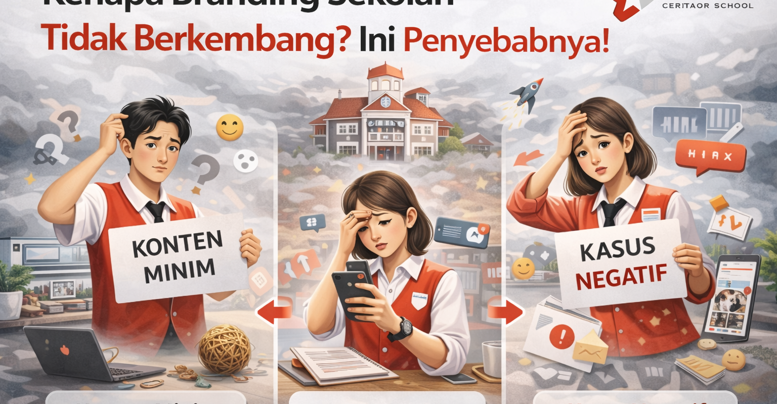 Kenapa Branding Sekolah Tidak Berkembang? Ini Penyebabnya!