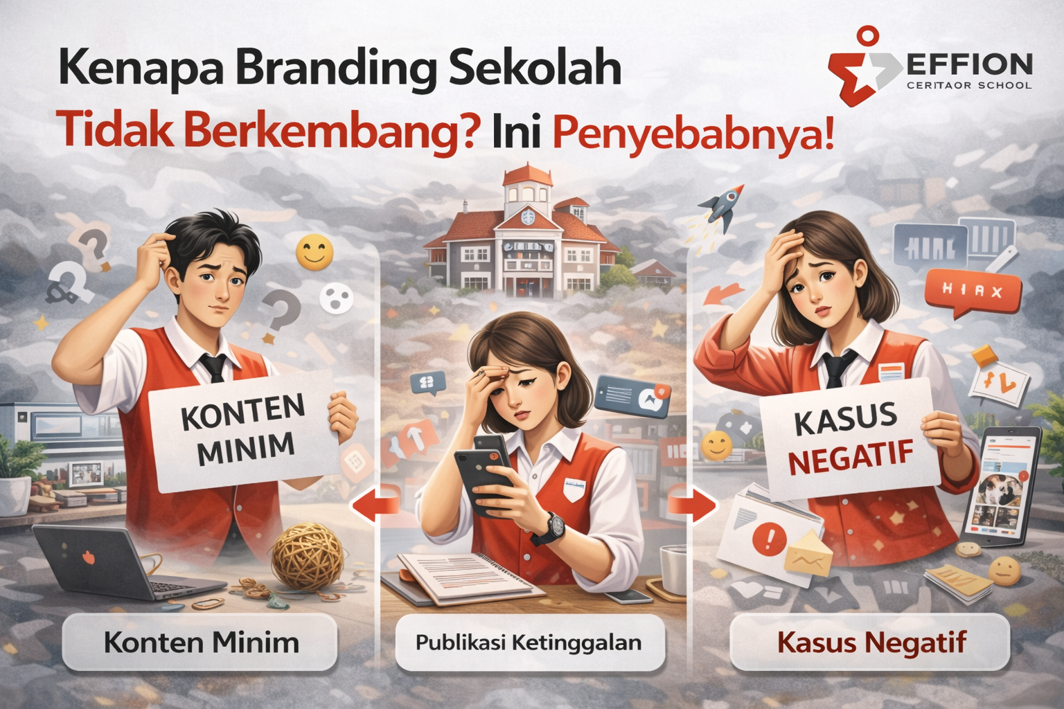 Kenapa Branding Sekolah Tidak Berkembang? Ini Penyebabnya!