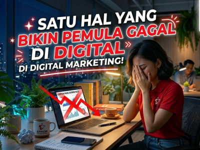 Satu Hal yang Bikin Pemula Gagal di Digital Marketing