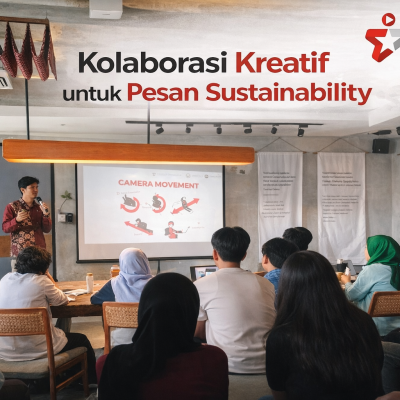 Workshop Content Creator Effion Creator School di Event Trade In Shoes