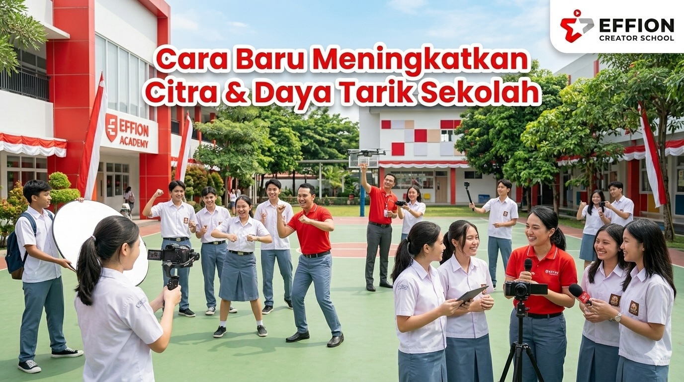 Rahasia Sekolah Menarik Lewat Content Creator
