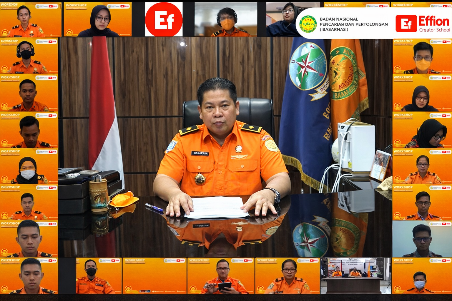 Pelatihan Content Creator Basarnas X Effion