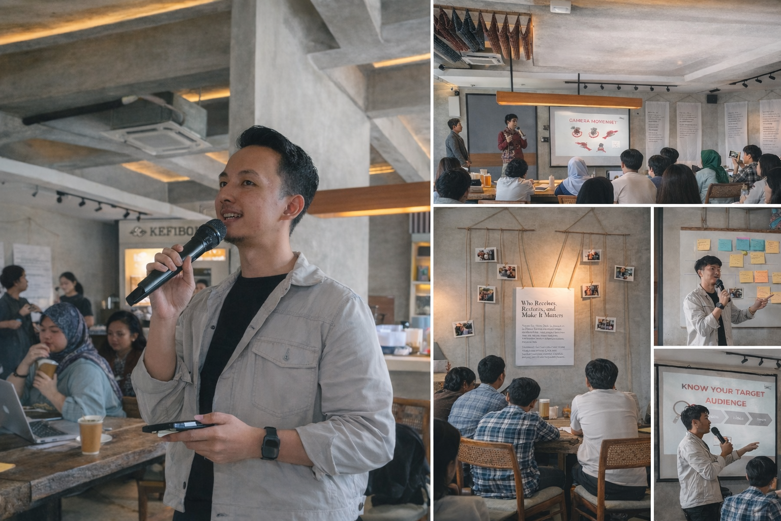 Workshop Content Creator: Mengubah Cara Pandang Tentang Konten