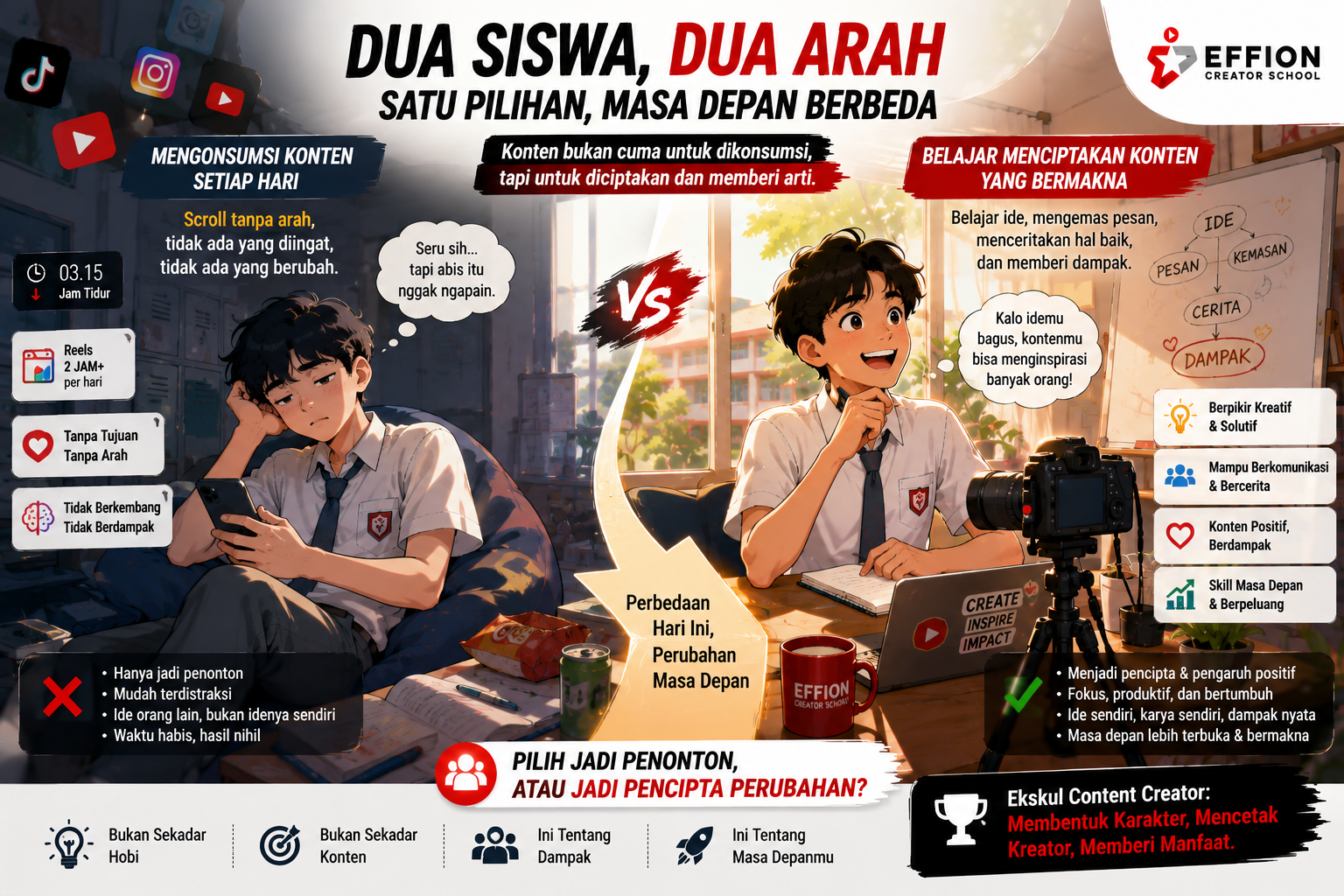 Ekskul Content Creator Penting Untuk Masa Depan 