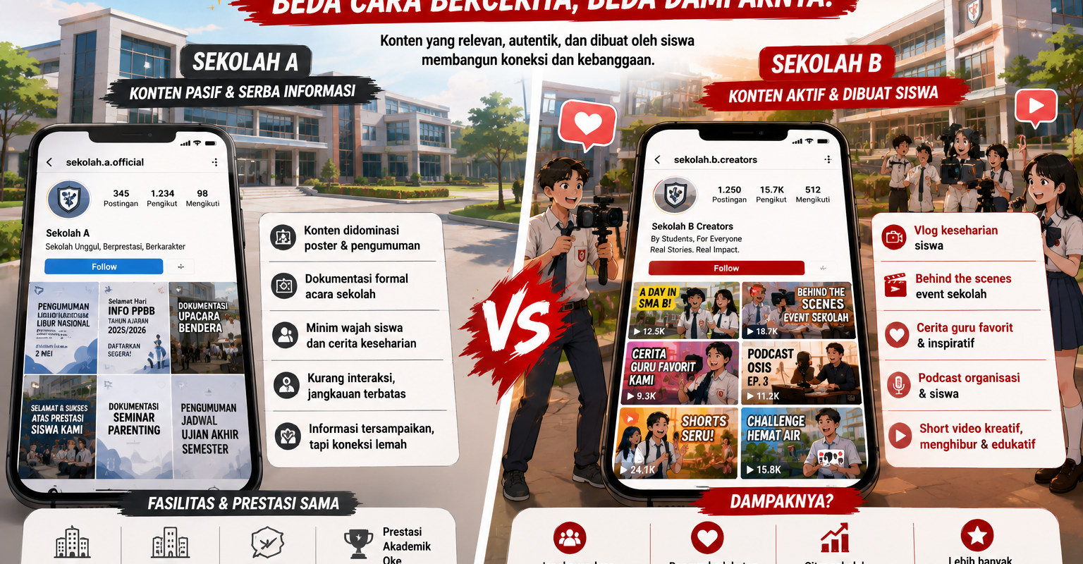 Perbedaan Branding Sekolah