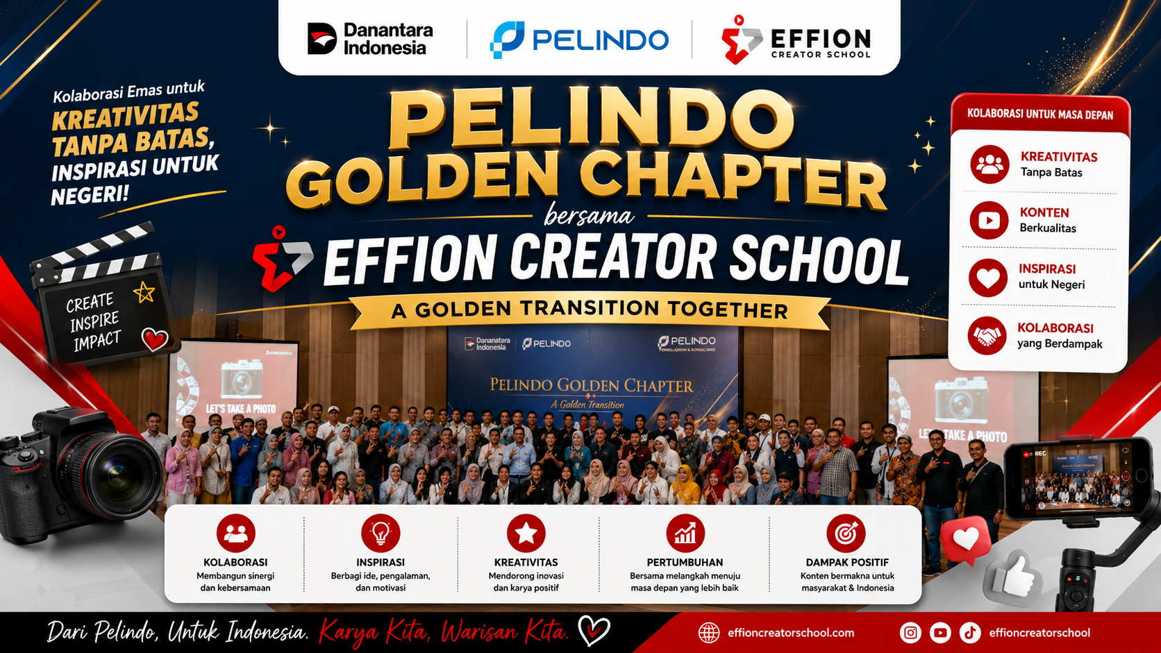 Pelatihan Content Creator untuk Pensiunan Pelindo