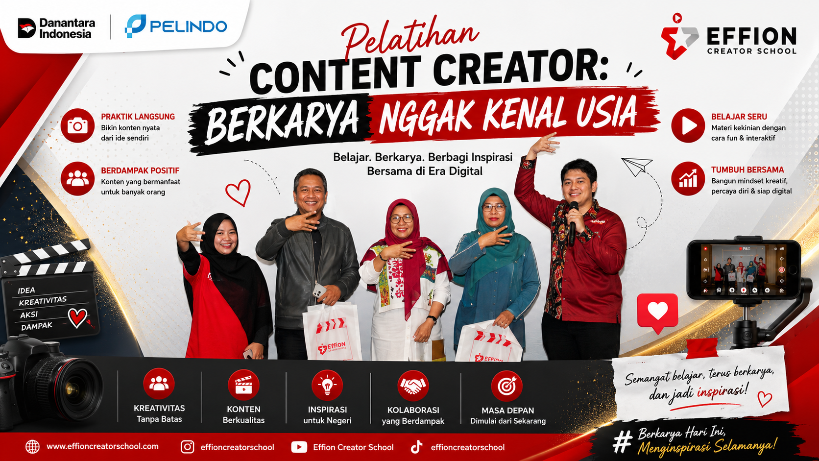 Pelatihan Content Creator: Berkarya Nggak Kenal Usia