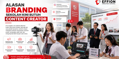 10 Alasan Branding Sekolah Kini Butuh Content Creator