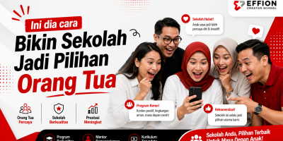 Ini Rahasia Branding Sekolah Jadi Pilihan Orang Tua