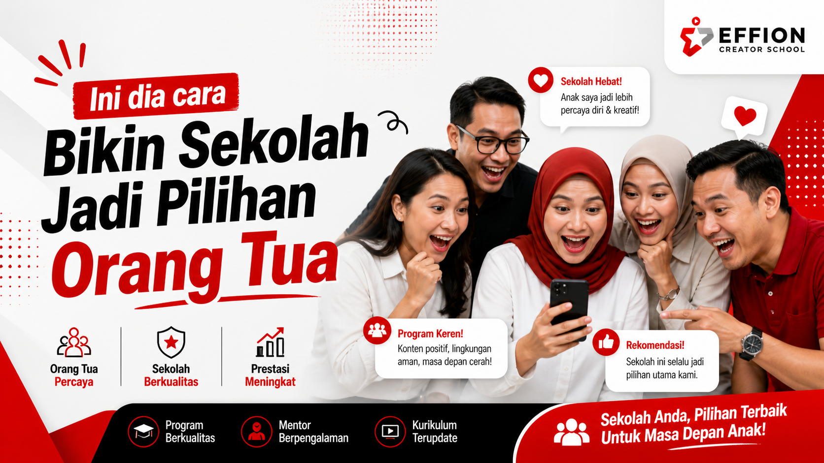 Ini Rahasia Branding Sekolah Jadi Pilihan Orang Tua