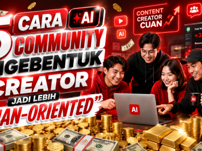 5 Cara AI Ngebentuk Creator Jadi Lebih “Cuan-Oriented”