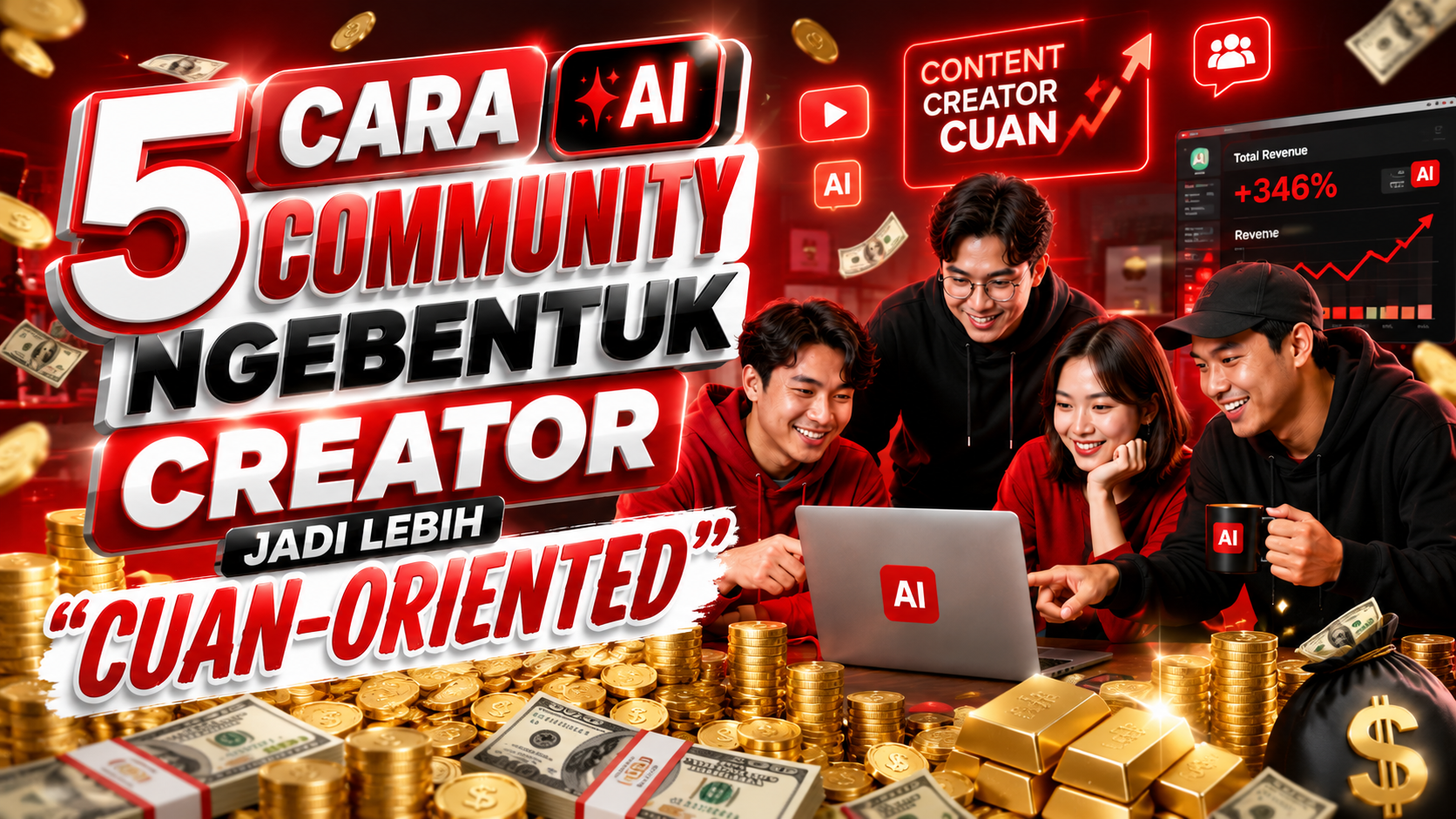 5 Cara AI Community Ngebentuk Creator Jadi Lebih “Cuan-Oriented”
