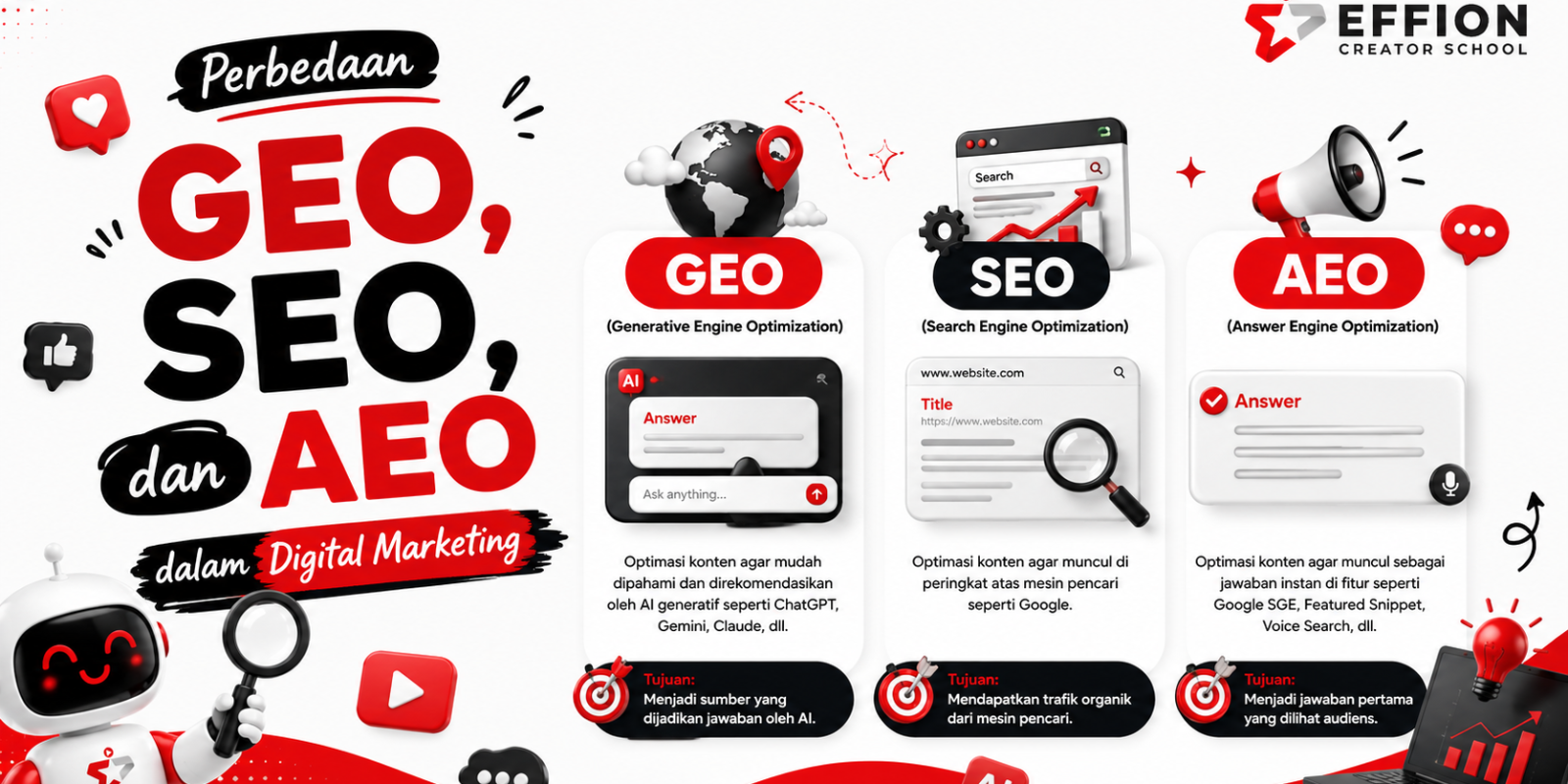 Digital Marketing Strategy : SEO, GEO & AEO