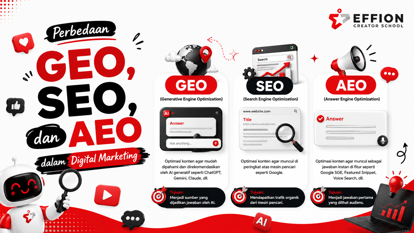 Digital Marketing  Strategy : SEO, GEO & AEO