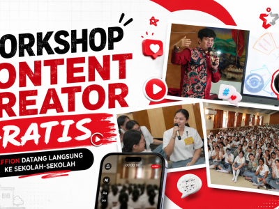 Workshop Content Creator Gratis? Ini Alasan Effion Datang Langsung ke Sekolah-Sekolah