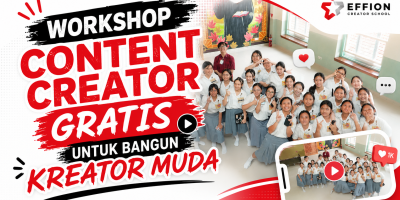 Workshop Content Creator Gratis untuk Bangun Kreator Muda
