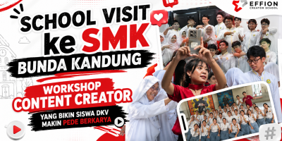 Workshop Content Creator SMK Bunda Kandung untuk Siswa DKV
