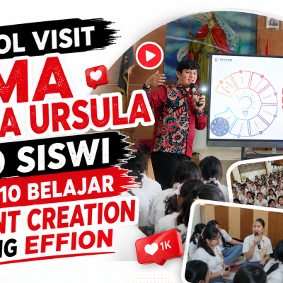 Effion School Visit ke SMA Santa Ursula